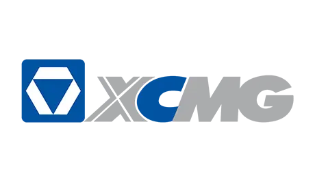 XCMG logo gray and blue